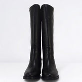 The Icona Stivale in Pelle Nero